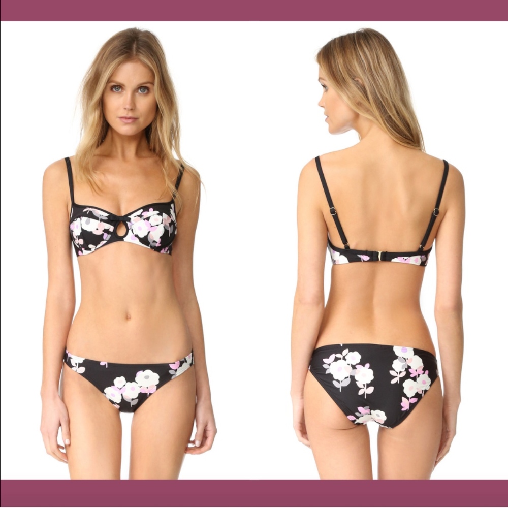 NWT Kate Spade NY Underwire Floral Bikini Set